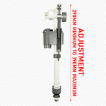 Siamp Compact 99T WC Toilet Cistern Bottom Entry Inlet Valve 3/8" Inch BRASS - Image 4