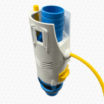 1.5" Old MULTIKWIK Multiflush Push Button Flush Valve with Yellow Short Cable - Image 2