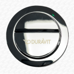 Duravit Geberit Toilet Push Button Dual Flush Chrome Finish Flush Button - Image 5