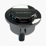 Duravit Geberit Toilet Push Button Dual Flush Chrome Finish Flush Button