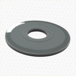 Roca Duplo Compact Flush Valve Washer | 53mm Diaphragm Seal for Dual Flush Outlet - Image 3