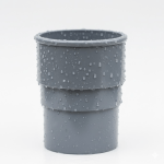 Gutter Down Pipe Rainwater Joiner Connector for 68mm Grey Drain Pipe - Image 2