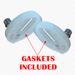 NEW Top Fix Toilet Seat Fittings Hinges Pins 10mm Pins WC - Image 6