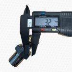 Replacement White Lockshield Radiator Valve Wheel Head Handle Cap Only - Image 4