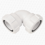 McAlpine MZ4 90° Elbow Bend – 2" Compression Multifit Drain Connector