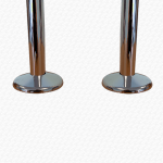 Chrome Effect Radiator Pipe Cover Kit made Snap On 200mm Long - Image 3