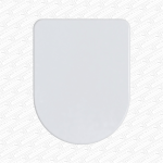Long D Shaped Toilet Seat Soft Close fits Eastbrook Linea