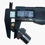 Replacement White Lockshield Radiator Valve Wheel Head Handle Cap Only - Image 5