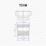 McAlpine T31M 40mm - 43mm Multifit Male Threaded Coupling Adaptor - Image 3