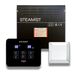 Steamist 9kW Steam Generator with Controller and Chrome Steam Outlet