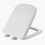 Square Toilet Seat Top Fix Soft Close | Heavy Duty Replacement for Modern Ceramic Pans - Image 2