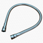 EXTRA SHORT 75cm Long Shower Hose 1/2″ Chrome Plated Double Tapered Interlocking