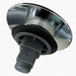 Bathroom Sink / Basin Replacement Domed 63mm Clicker Plug & Spring Mechanism