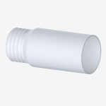 Cast Iron Pan Connector Adapter & Extension 3.5" (90mm) for Toilet Waste