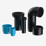 Universal 90-Degree Angled Cistern Frame Inlet & Outlet Flush Pipe Kit for Wall Hung Toilets