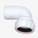 40mm to 43mm Multifit 90-Degree Plain End Trap Outlet Connector (1.5")
