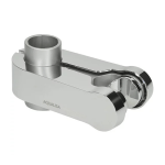 Aqualisa 910269 25mm pinch grip shower head holder Aqualisa 910269 chrome satin shower head holder