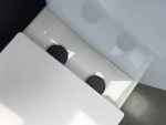 44mm Matt Black Toilet Seat Hinge Covers (Pair) - Image 2