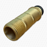 Vado Brass Threaded Outlet Spigot for Elements Showers (ELE-OUTLETBK3/CON-BR) - Image 4