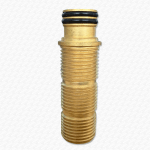 Vado Brass Threaded Outlet Spigot for Elements Showers (ELE-OUTLETBK3/CON-BR)