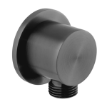 Vado Individual Brushed Black Wall Shower Outlet Fitting (IND-OUTLET/RO2-BLK)