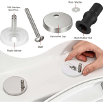 Complete blind fix toilet seat fittings