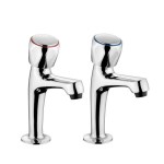 Leisure TPT1CM-AN Aquanomic chrome pillar taps