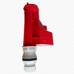 Thomas Dudley Cascade S7B 8.5 inch red toilet syphon